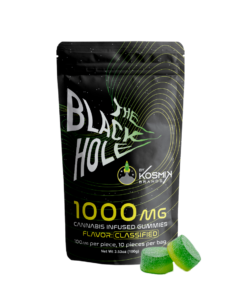 kosmik edibles for sale in stock at affordable prices. shop The Black Hole - Yellow edibles online at kosmikbrandshop best online edibles shop.