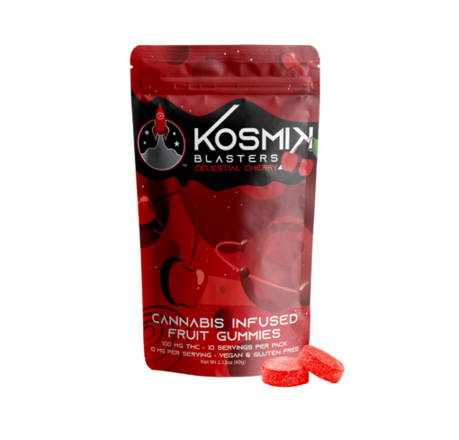 Celestial Cherry gummies for sale in stock at affordable prices, shop kosmik edibles online at kosmikbrandshop best online celestial cherry gummies shop.