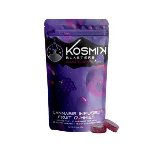 Galactic Grape gummies for sale in stock at affordable prices, shop galatic grape online at kosmikbrandshop best online kosmik gummies shop.
