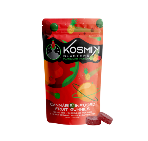 kosmik blasters gummies for sale in stock at best prices, shop Planetary Punch gummies online at kosmikbrandshop best online blaster shop.