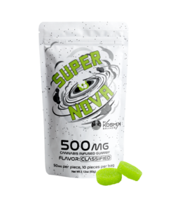 Supernova - Green for sale in stock at affordable prices, shop Supernova - Green 500mg online at kosmikbrandshop best online supernova edibles shop.