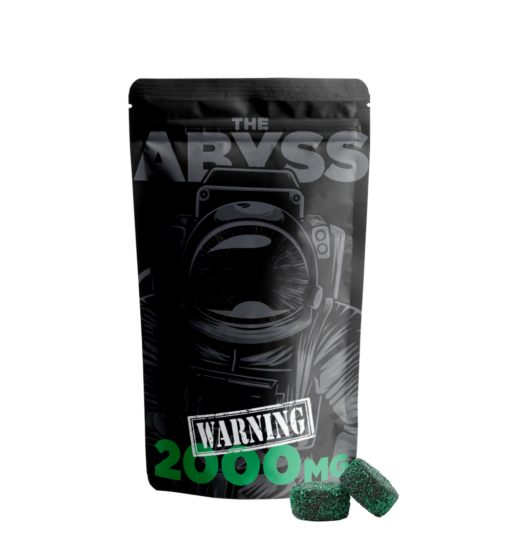 Abyss green for sale in stock at affordable prices, shop The Abyss Green 2000mg edibles online at kosmikbrandshop.