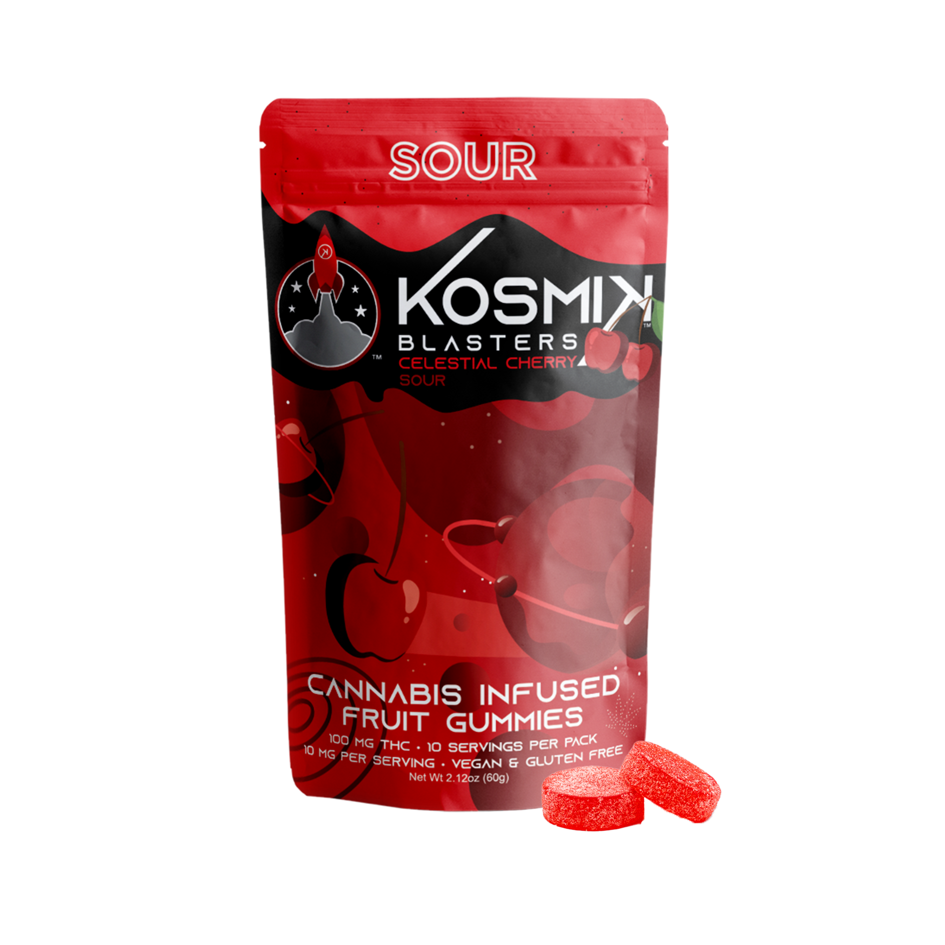 kosmik sour blaster edibles